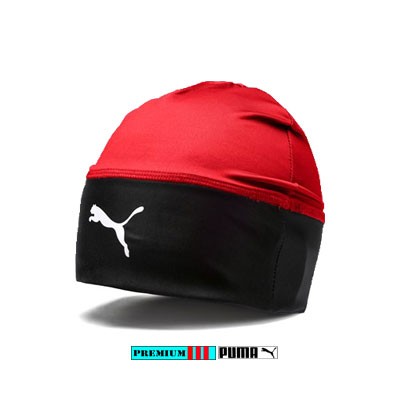 Puma Beanie Liga 022355-01 Rood/Zwart