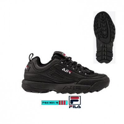 Fila Disruptor Low Dames 1010302 Zwart Aanbieding