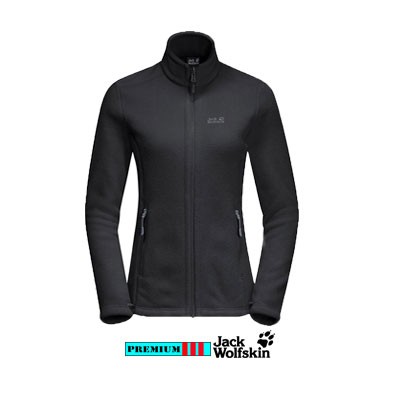 Jack Wolfskin Dames Fleece Moonrice 1703883-6000 Zwart