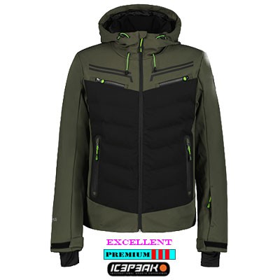 Icepeak Heren Jack Eastland 57951-585 Olijf Uitverkocht