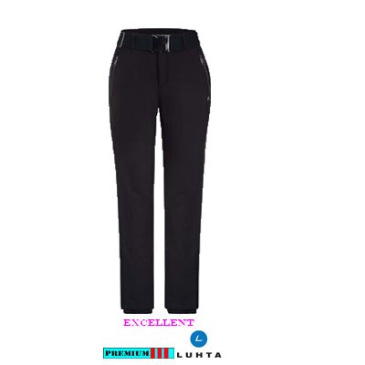Luhta Dames Pantalon Joentaus 232716-990 Zwart