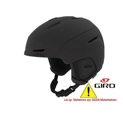 Giro skihelm mod.Neo Mat Zwart