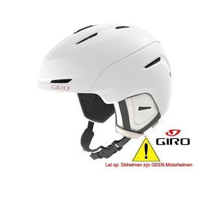 Giro skihelm mod.Avera Mat Wit