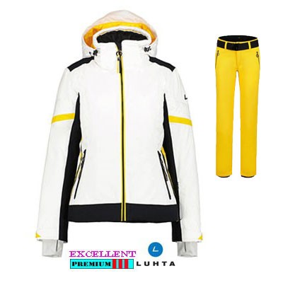 Luhta Dames Jack Hietanen 232402-980 Wit