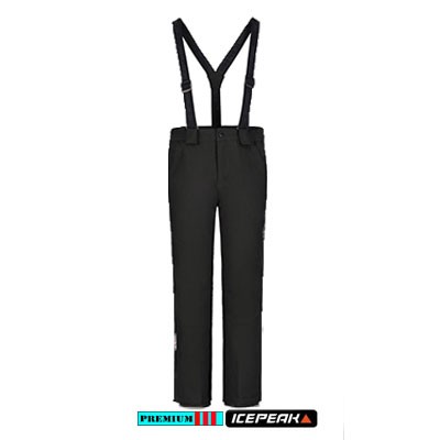Icepeak Unisex pantalon Lisman Junior 051081-990 Zwart Uitverkocht