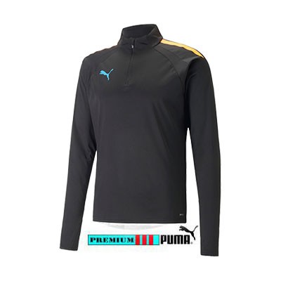 Puma Heren Tee Liga Team LM 657236-0050 Zwart/Oranje