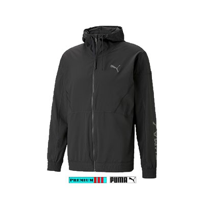Puma Fit Hoody Jacket 522128-0051 Zwart Uitverkocht
