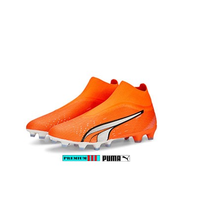 Puma Ultra Match+LL FG/AG 107243-001 Oranje Aanbieding