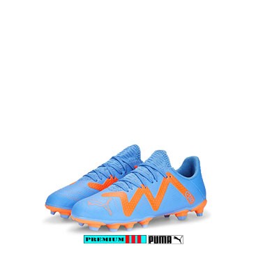 Puma Future Play FG/AG Junior 107199-001 Blauw/Oranje Aanbieding