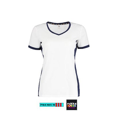 Rukka Top Dames Ylisalo 373419-980 Wit/Marine Aanbieding