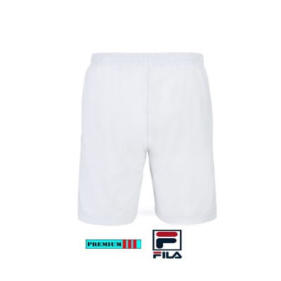 Fila Heren Tennisshort Leon FBM211005-001 Wit