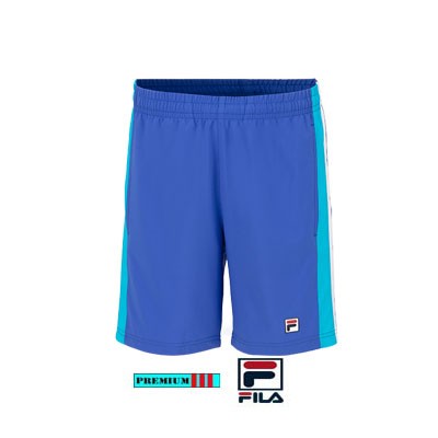 Fila Heren Tennisshort Nicolo FBM231005-1451 Blauw
