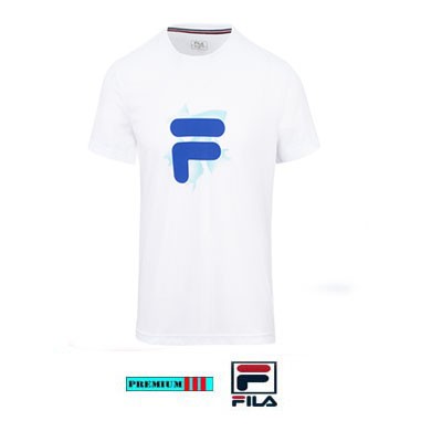 Fila Heren Tee Till FLU231016-001 Wit
