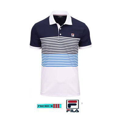 Fila Heren Tennis polo Monte Carlo FBM261230-157 Uitverkocht