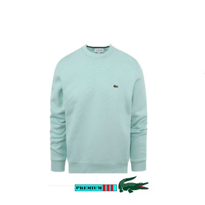 Lacoste Sweat Unisex SH9608-LGF Mint Aanbieding