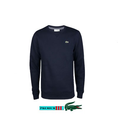 Lacoste Sweat Unisex SH9608-166 Marine Uitverkocht