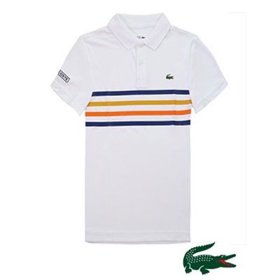 Lacoste Polo DryFit DH3138-PY3 Wit Uitverkocht
