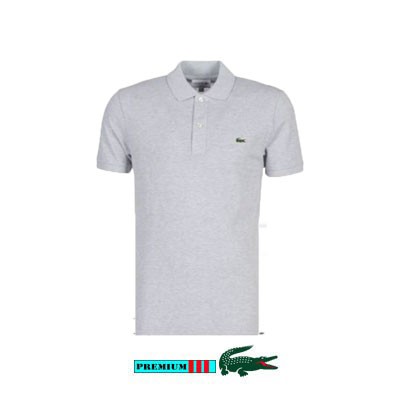 Lacoste Polo Dryfit DH783-CCA Zilver