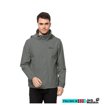 Jack Wolfskin Heren Jack Stormy Point 1111142-4129 Antraciet Uitverkocht