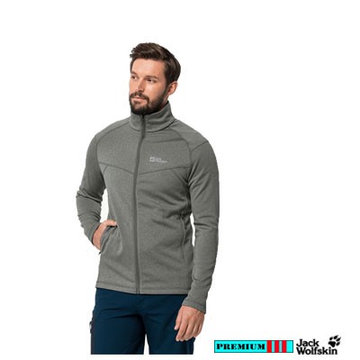 Jack Wolfskin Heren Fleece Fortberg 1711111-4143 Grijs