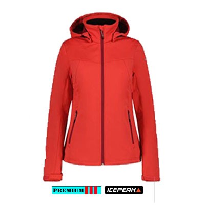 Icepeak Dames Softshell Boise 54974-643 Rood