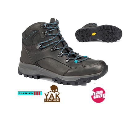 Hanwag Bangri Mid Dames H400711-064490 Antraciet