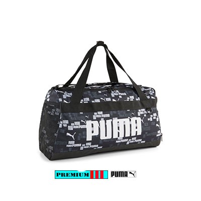 Puma Duffelbag Challenger Small 79530-020 Zwart Print Uitverkocht
