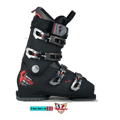 Rossignol Hi-Speed Pro100 MV Zwart/Rood