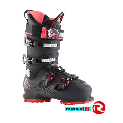 Rossignol Hi-Speed 130 HV Zwart/Rood