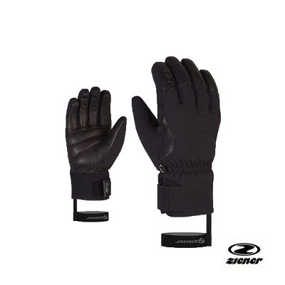 Ziener Handschoen Kale AS 801177-012 Zwart