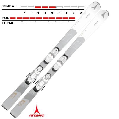 Atomic Cloud 8-M10GW Wit-Grijs
