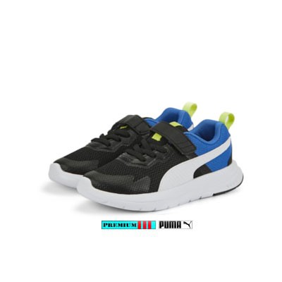 Puma Evolve Run Mesh PS-JR 386239-04 Zwart/Blauw