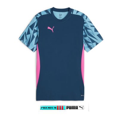 Puma Tee Individual Heren 659018-56 Aquablauw