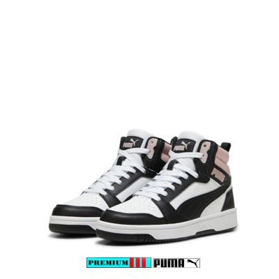Puma Rebound V6 Mid Dames 392326-026 Wit/Rose