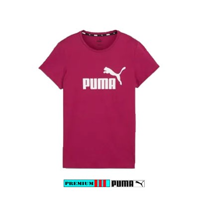 Puma Tee ESS Logo 586775-052 Cyclaam Uitverkocht