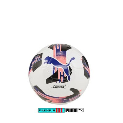 Puma Bal Orbita6 MS 084335-06 Wit/Blauw Uitverkocht
