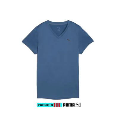 Puma Tee TAD ESS Dames 525890-080 Indigoblauw