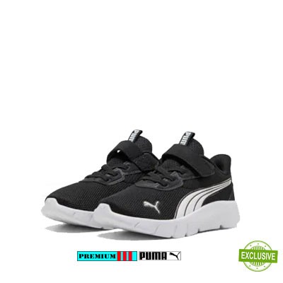Puma Flexfocus Modern JR 401519-01 Zwart/Wit