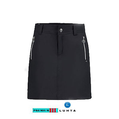 Luhta Skirt Hopiala 333730-390 Zwart