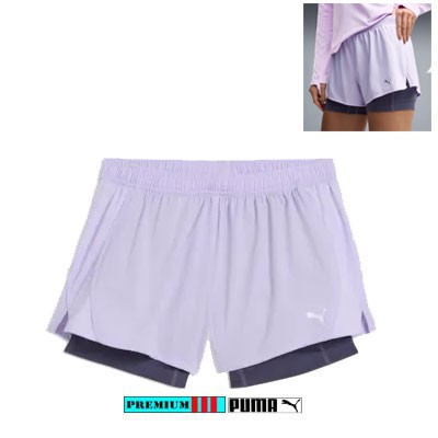 Puma Short Tight Velocity 2in1 Dames 526588-98 Lavendel