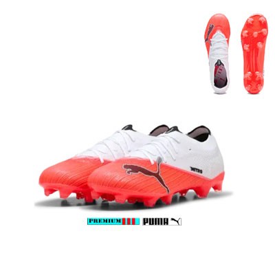 Puma Ultra Nitro7 Match 109115-01 Rood/Wit