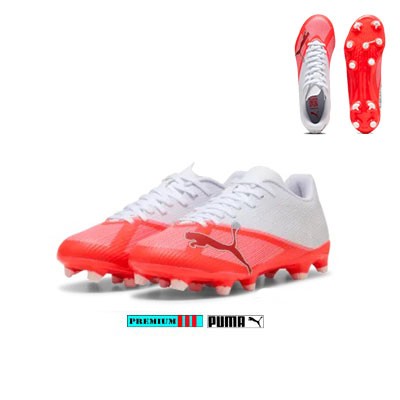 Puma Ultra7 Play Wn FG/AG 109147-01 Rood/Wit
