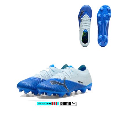 Puma Ultra7 Play FG/AG 109115-03 Blauw/Wit