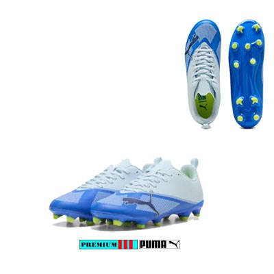 Puma Ultra Play FG/AG Junior 109164-03 Blauw/Wit